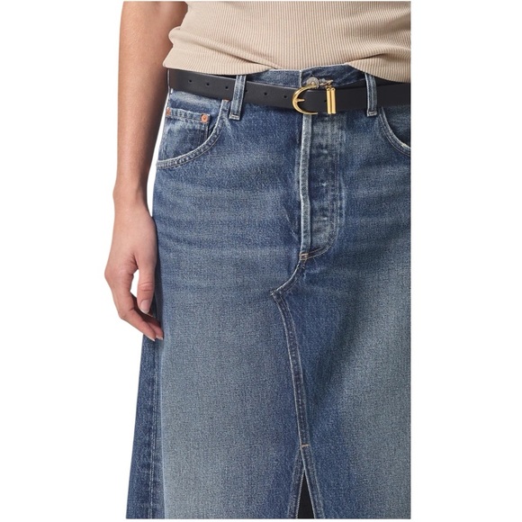NWT’S Denim CITIZENS OF HUMANITY Mina Reworked Skirt in Brielle SZ 28 - Picture 6 of 13